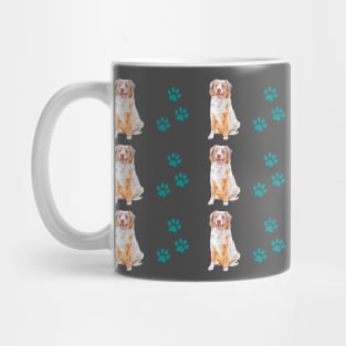 Australian shepherd dog cute pattern Mug